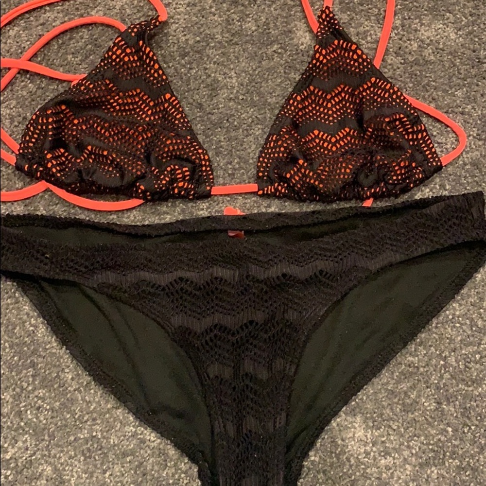 Mesh bikini set